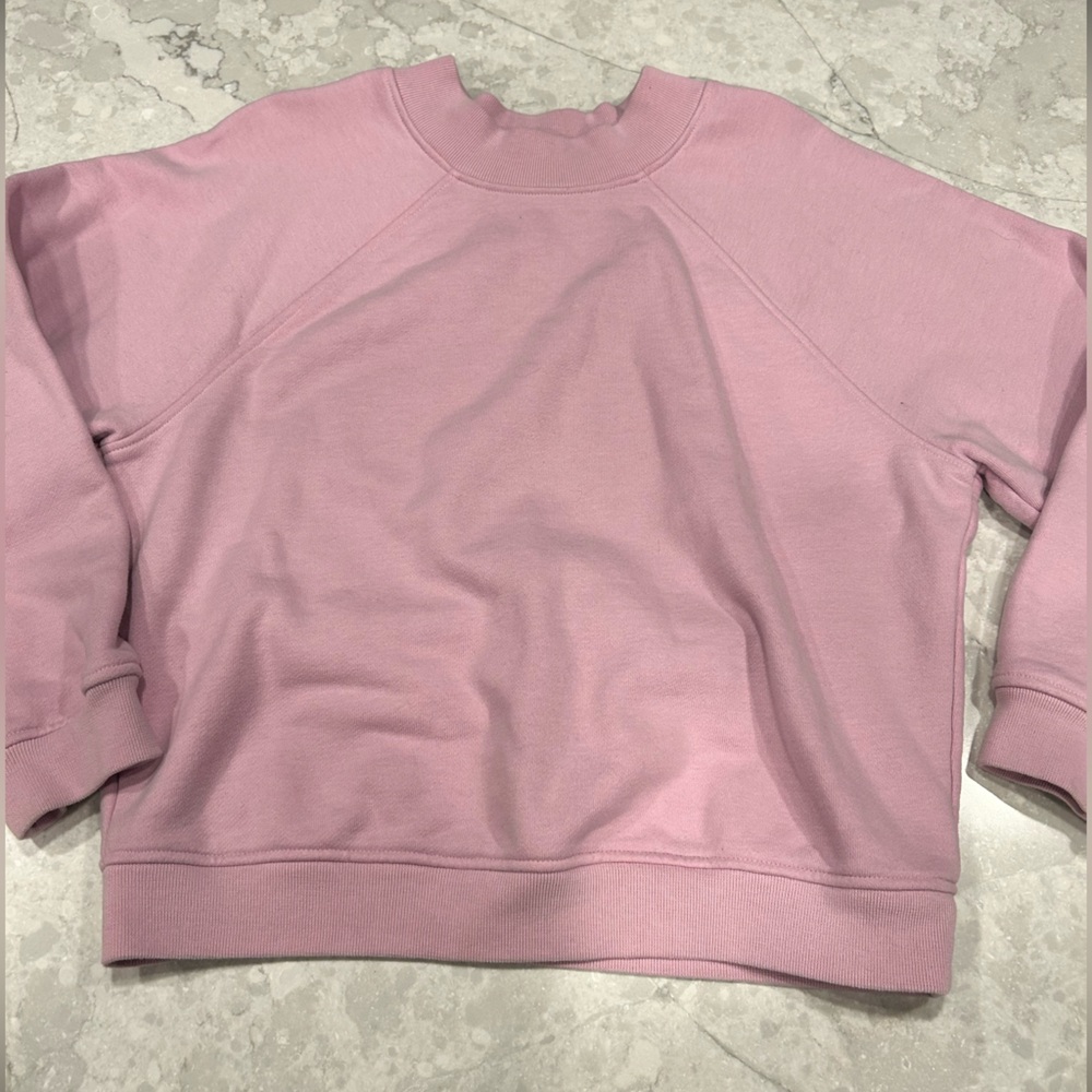 Alo light pink crewneck